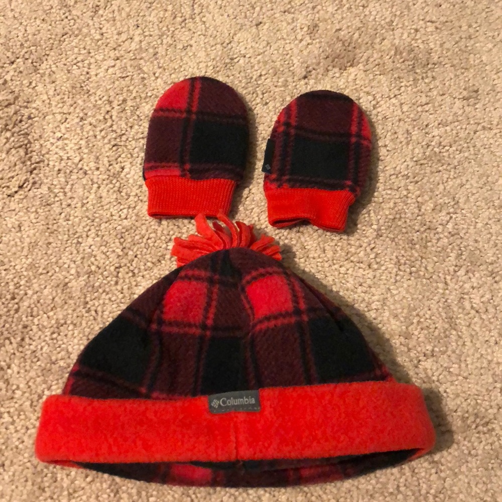 Bennie with matching mittens